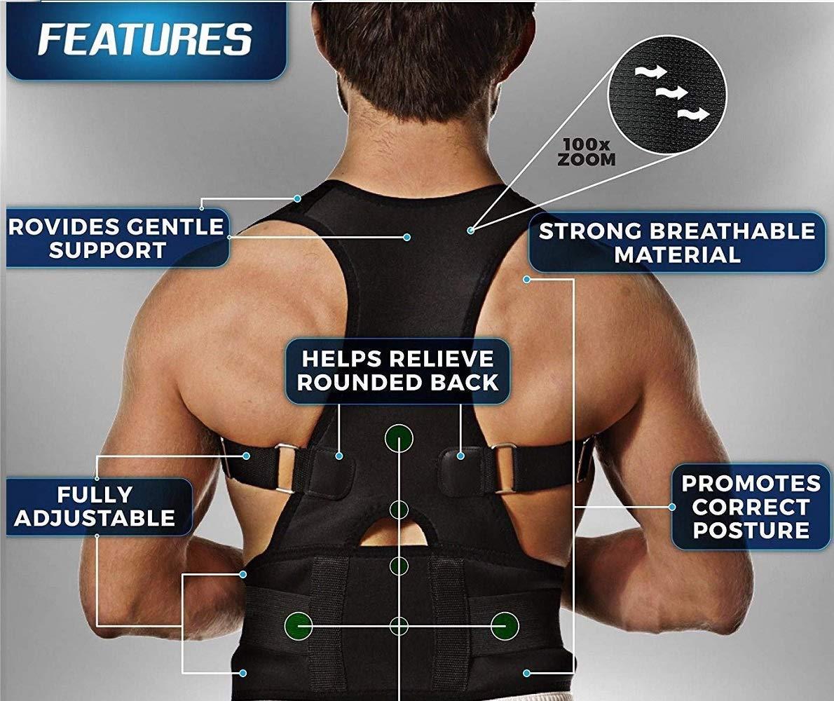 Adjustable Unisex Posture Corrector for Back & Spine Alignment