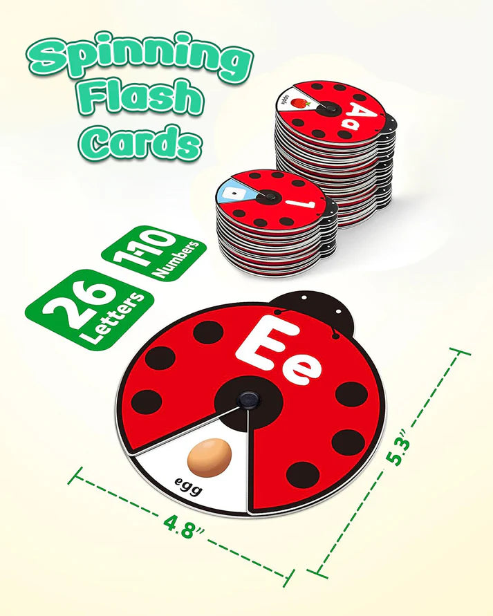 Montessori Spinning Flash Cards